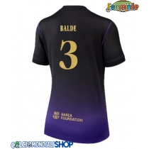 Maglie da calcio Barcelona Alejandro Balde #3 Seconda Maglia Femminile 2026-27 Manica Corta